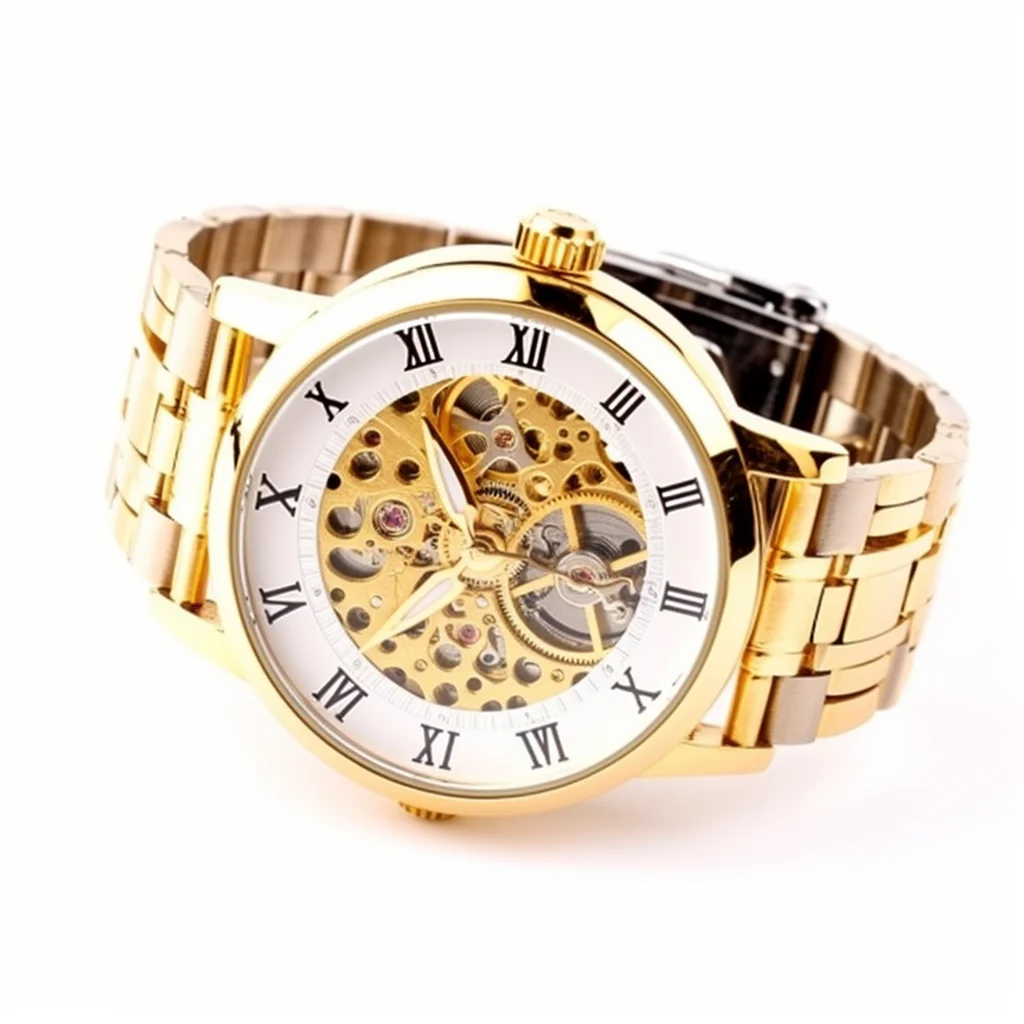 sizam luxury elegant gold man watches front look white backgrou 3c440849 1f68 499b aca3 61b524e429e5
